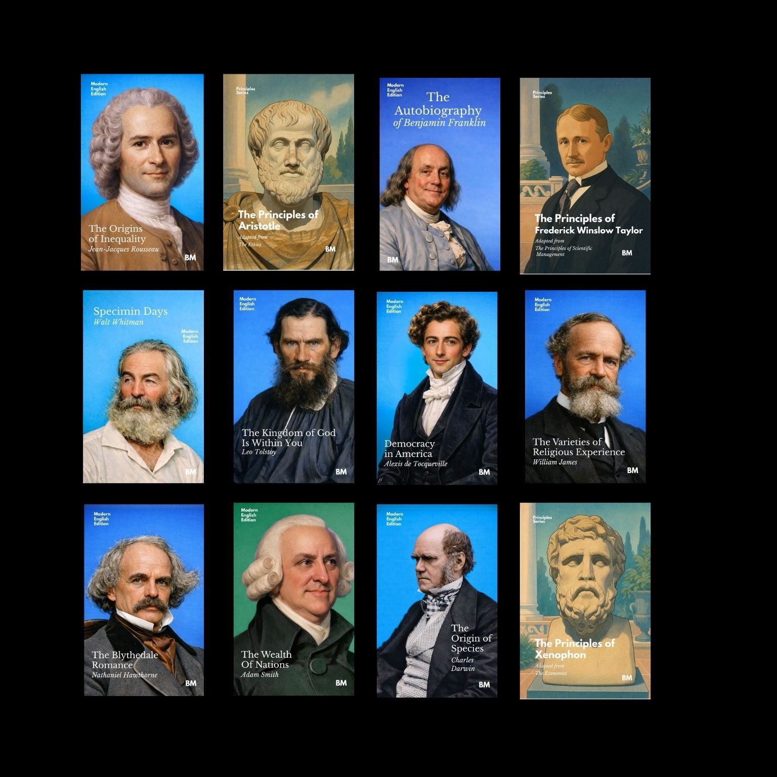 Modern English editions of classic books